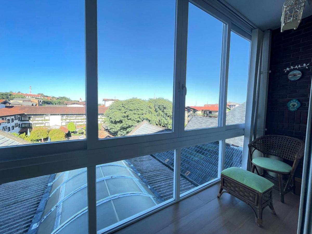 דירות Apartamento No Centro De Gramado 200 Metros Da Rua Coberta מראה חיצוני תמונה